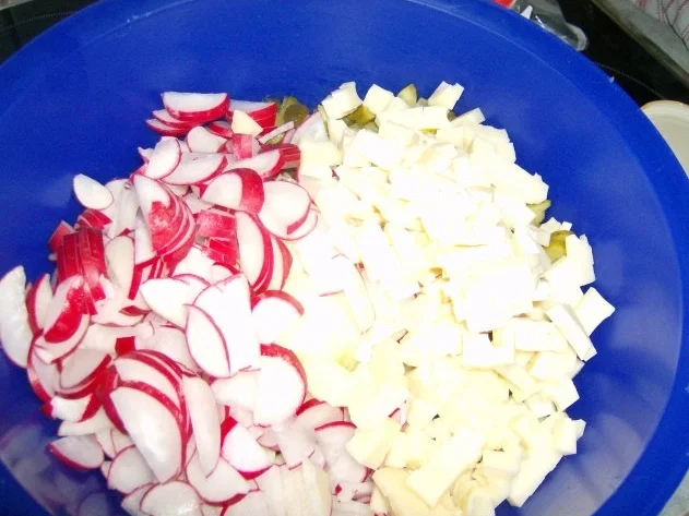 Rezept: Wurstsalat wie wir Ihn mögen Bild Nr. 5 Wurstsalat wie wir Ihn mögen - Rezept - Bild Nr. 5