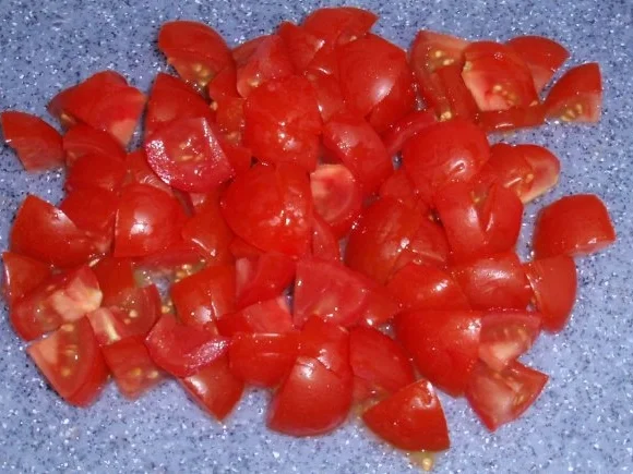 Rezept: Filetstreifen in Tomatensugo mit glasierten Karotten und Basmatireis Bild Nr. 7 Filetstreifen in Tomatensugo mit glasierten Karotten und Basmatireis - Rezept - Bild Nr. 7