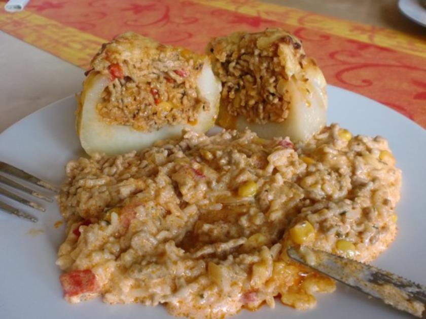 KOHLRABI -gefüllt und überbacken- - einfach - 195 kcal/100g