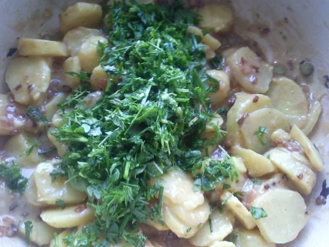 Kräuterkartoffelsalat - Rezept - Bild Nr. 9