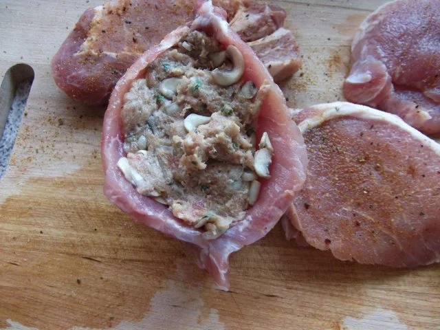 Gefüllte Schweinetasche Dieter´s Art - Rezept - Bild Nr. 3