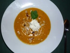Kürbis Creme Süppchen á la Pit und Karin - Eigenkreation - Rezept