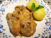 Hähnchenbrust in Pilzrahm-Soße ... - Rezept