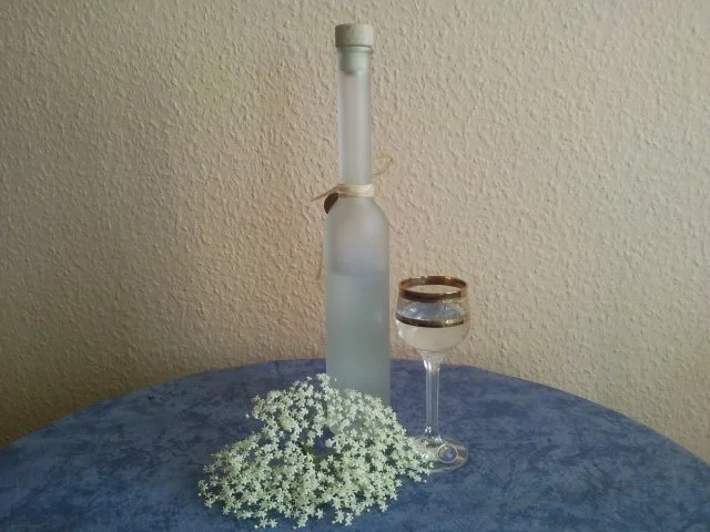 Holunderblütenlikör - Rezept