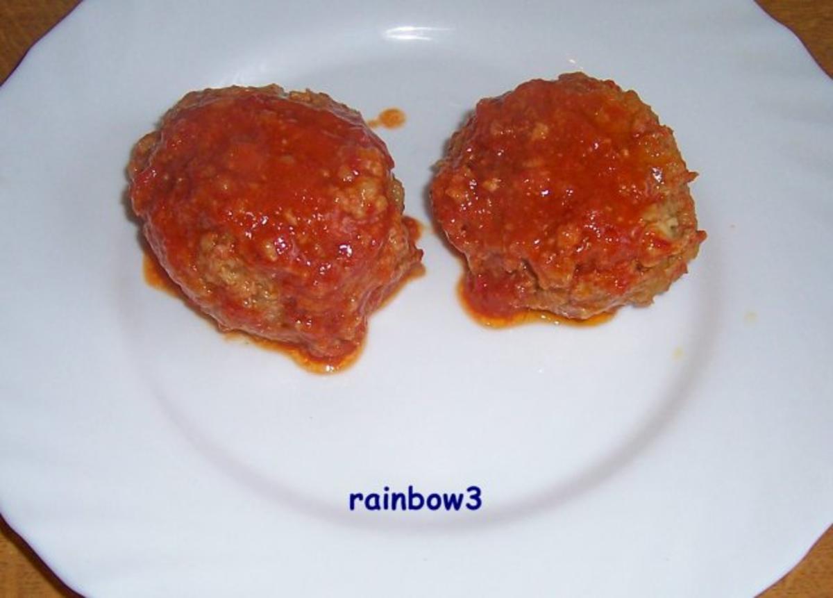 Kochen: Kartoffel-Hackfleisch-Bälle mit Überraschung plus Tomatensauce - Rezept