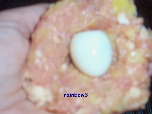 Kochen: Kartoffel-Hackfleisch-Bälle mit Überraschung plus Tomatensauce - Rezept - Bild Nr. 4