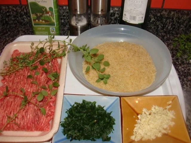 Rezept: Fleisch :-Hackfleisch im Gemüsereis- Bild Nr. 2 Fleisch :-Hackfleisch im Gemüsereis- - Rezept - Bild Nr. 2