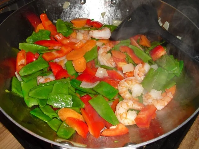 Wok-Curry-Nudeln - Rezept - Bild Nr. 4