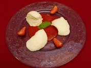 Topfennockerl auf Erdbeerspiegel (Andi Goldberger) - Rezept - Bild Nr. 9