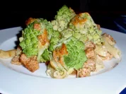 Rezept: Rigatoni-Romanesco-Filet-Auflauf Rigatoni-Romanesco-Filet-Auflauf - Rezept