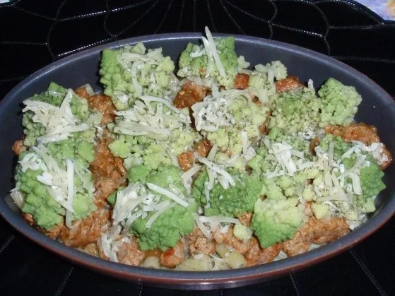 Rigatoni-Romanesco-Filet-Auflauf - Rezept - Bild Nr. 9