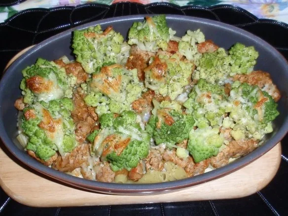 Rigatoni-Romanesco-Filet-Auflauf - Rezept - Bild Nr. 10