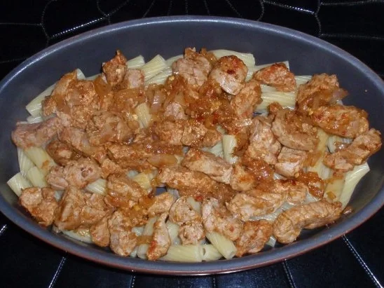 Rigatoni-Romanesco-Filet-Auflauf - Rezept - Bild Nr. 7