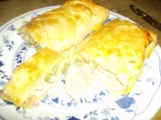 Schweinefilet und grüner Spargel im Blätterteig - Rezept