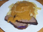 Kochen: Schmorbraten mit Möhrensauce - Rezept