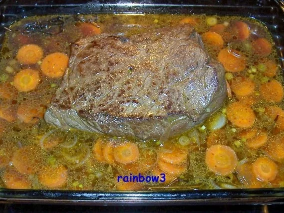 Kochen: Schmorbraten mit Möhrensauce - Rezept - Bild Nr. 6