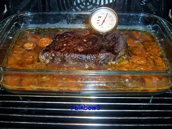 Kochen: Schmorbraten mit Möhrensauce - Rezept - Bild Nr. 7