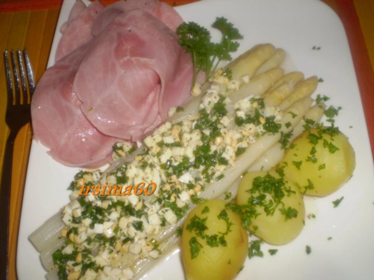 Spargel mit Vinaigrette - einfach - 46 kcal/100g