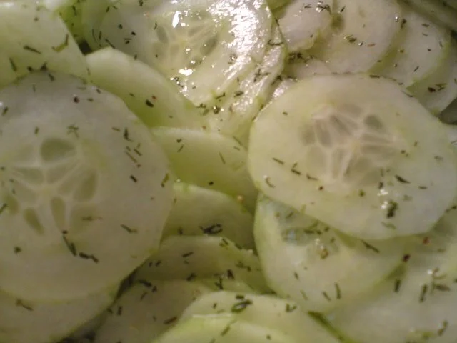 Rahmgurkensalat - Rezept