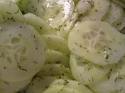 Rahmgurkensalat - Rezept