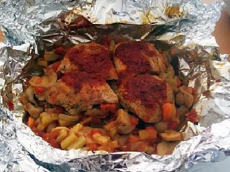 Rezept: Hühneragent in Folientarnung Bild Nr. 2 Hühneragent in Folientarnung - Rezept - Bild Nr. 2