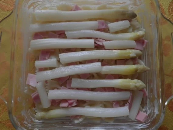 Rezept: Spargel - Auflauf Bild Nr. 3 Spargel - Auflauf - Rezept - Bild Nr. 3