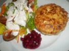 Rezept: Camembert mit Mandelkruste Camembert mit Mandelkruste - Rezept