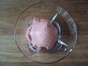 Erdbeer-Sahne Eis - Rezept