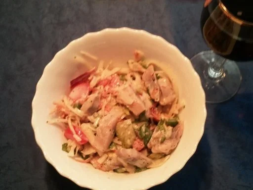 Rezept: Nightcookers Matjessalat Bild Nr. 5 Nightcookers Matjessalat - Rezept - Bild Nr. 5