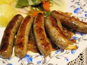 Nürnberger Würstchen mit viel Zwiebeln - Rezept