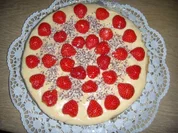 Erdbeer-Sahne-Torte mit sizilianischer Vanillecreme (crema pasticciera) - Rezept