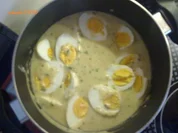 Eier : Eier in Senfsoße - 02 - Rezept
