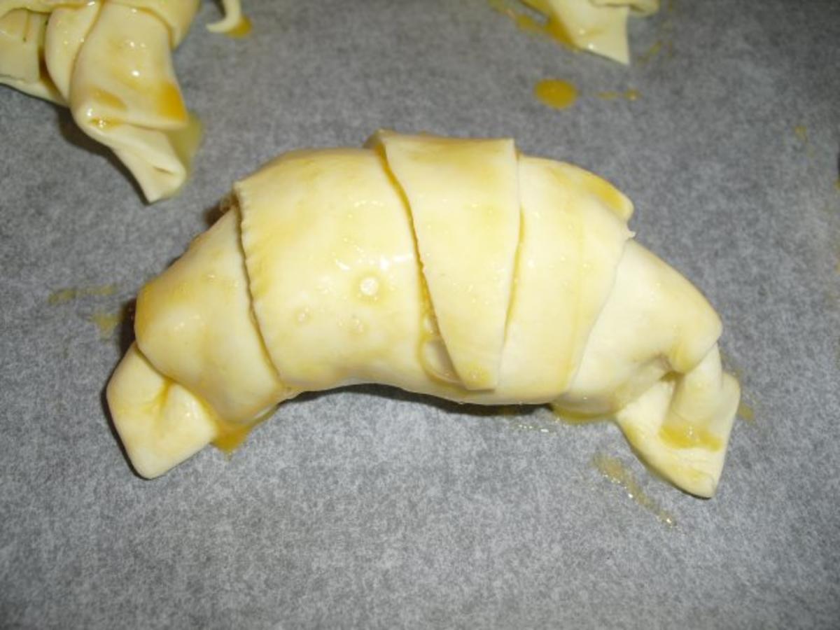 Schinken-Käse-Hörnchen - Rezept - Bild Nr. 7
