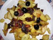 Bratkartoffeln auf mediterane Art - Rezept