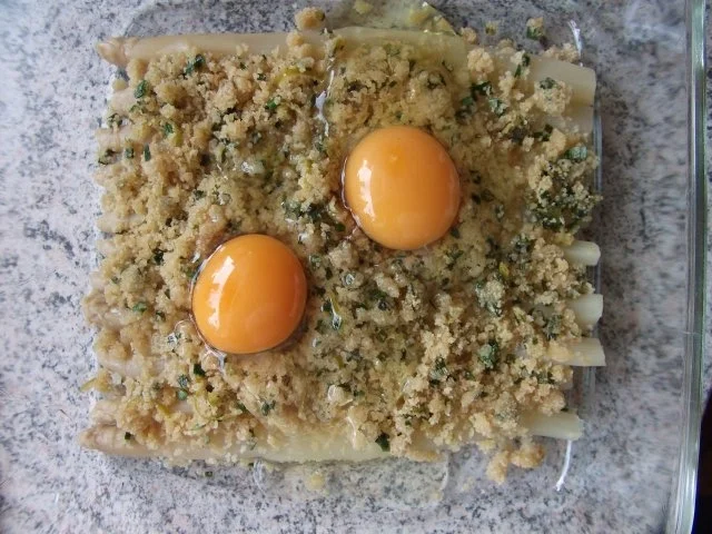 Rezept: Eier auf Spargelbett Dieter´s Art Bild Nr. 5 Eier auf Spargelbett Dieter´s Art - Rezept - Bild Nr. 5
