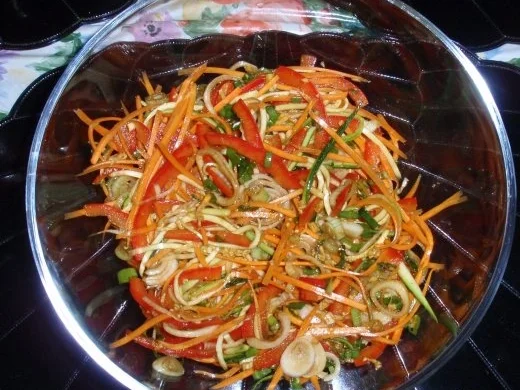 Asiatischer Frühlingssalat - Rezept - Bild Nr. 16