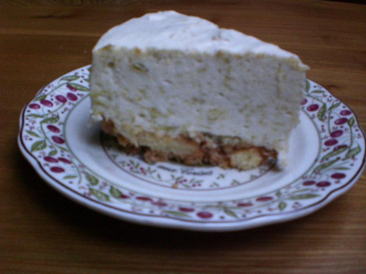Rhabarber-Quark-Sahne-Torte - Rezept