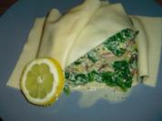 Ricotta Spinat Lachs - Rezept