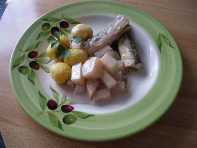 Hornhecht gebraten mit....... - Rezept