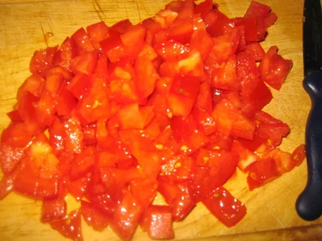 Gebratene  Dorade mit Tomatenzwiebeln - Rezept - Bild Nr. 2