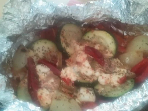 Rezept: Schafskäse-Gemüse-Päckchen Bild Nr. 9 Schafskäse-Gemüse-Päckchen - Rezept - Bild Nr. 9