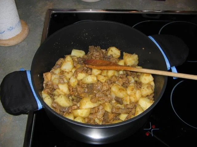 Rezept: Kartoffel/Fleischallerlei Bild Nr. 2 Kartoffel/Fleischallerlei - Rezept - Bild Nr. 2