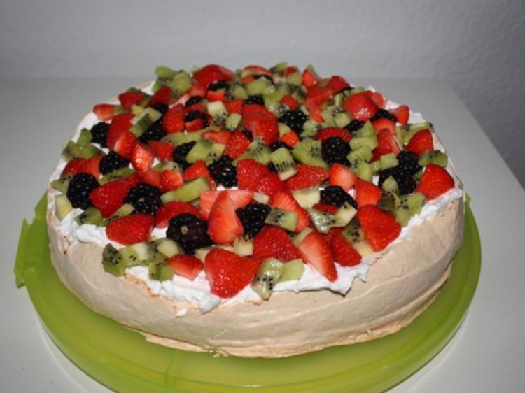 Pavlova Torte - Rezept Mit Bild - Kochbar.de