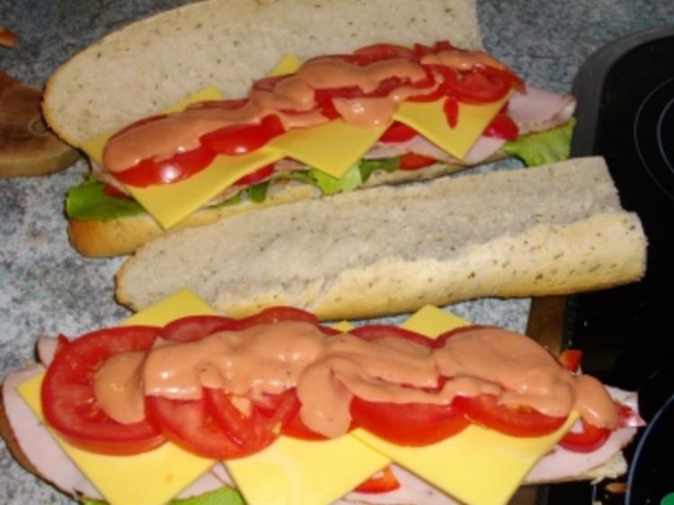Sandwich - schnell &amp; einfach - 58 kcal/100g