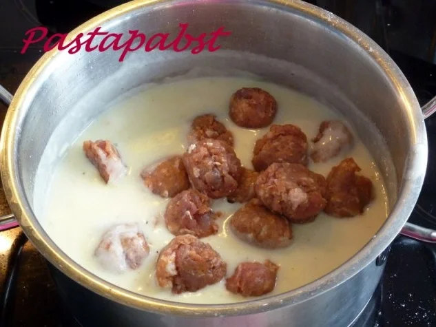 Rezept: Spargelragout mit Salsiccia Bild Nr. 6 Spargelragout mit Salsiccia - Rezept - Bild Nr. 6