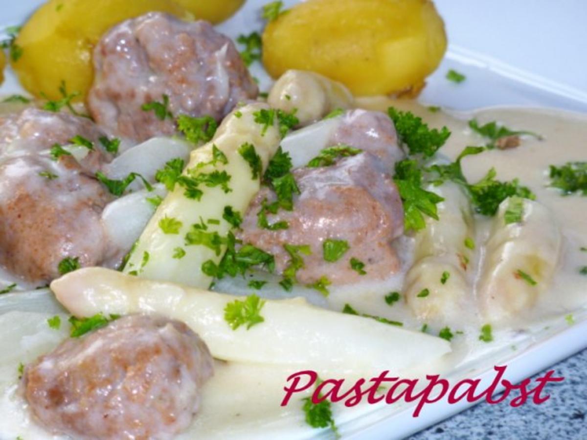 Spargelragout mit Salsiccia - Rezept Eingereicht von Pastapabst