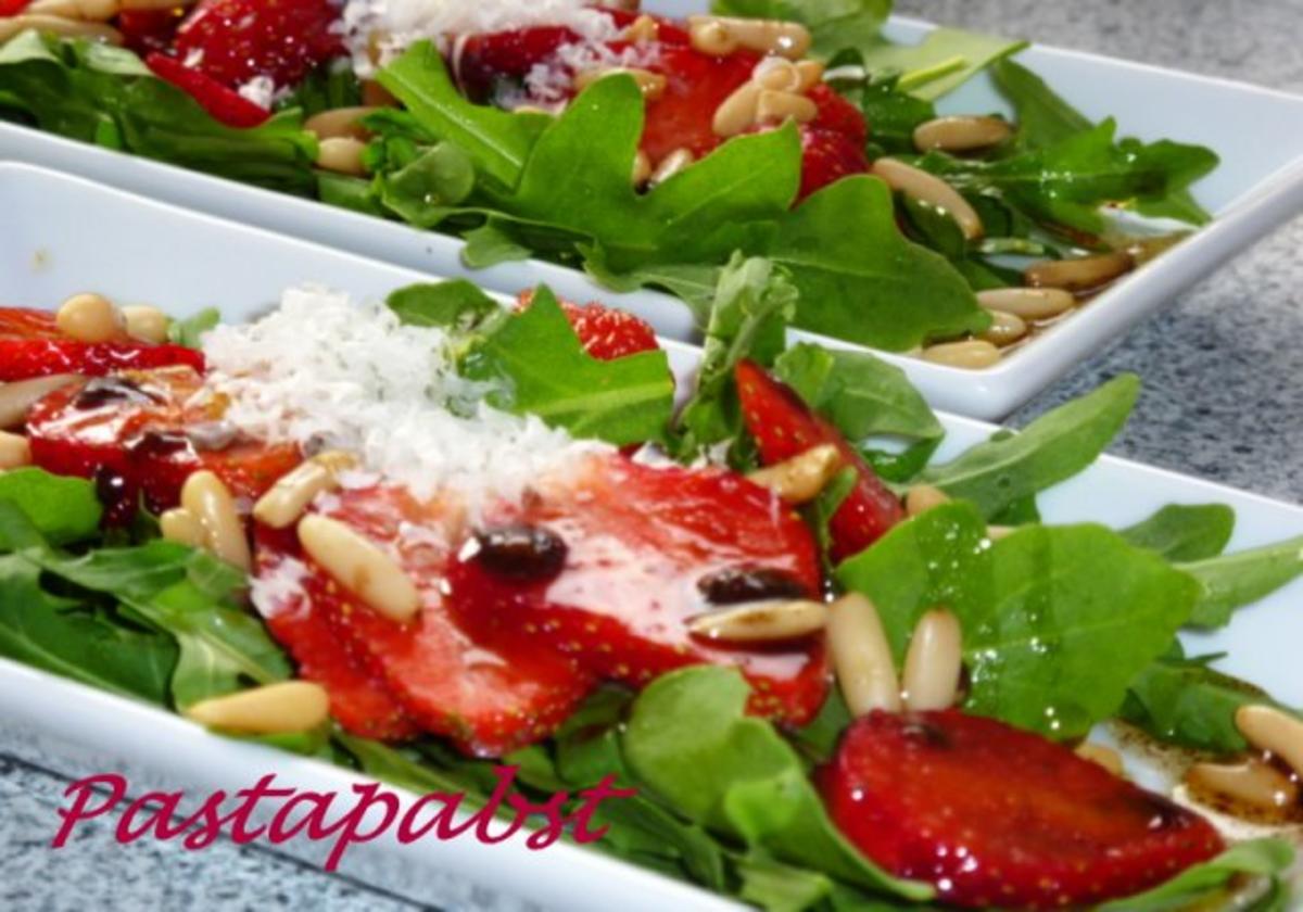 Erdbeer-Rucola-Salat - Rezept