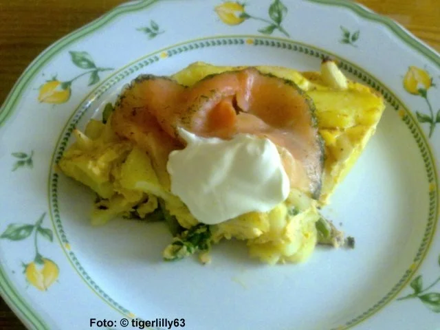 Rezept: Spargel-Kartoffel-Tortilla Bild Nr. 2 Spargel-Kartoffel-Tortilla - Rezept - Bild Nr. 2