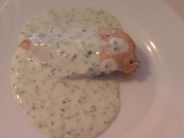 Cremige Schnittlauch Sauce - schnell &amp; einfach - 174 kcal/100g