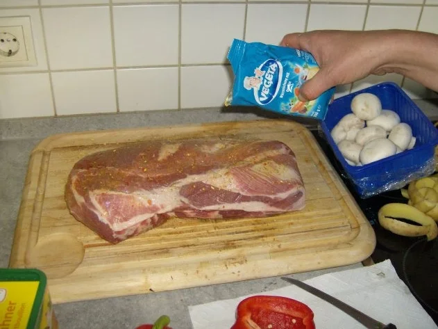 Schweinebraten vom Feuer - Rezept - Bild Nr. 4